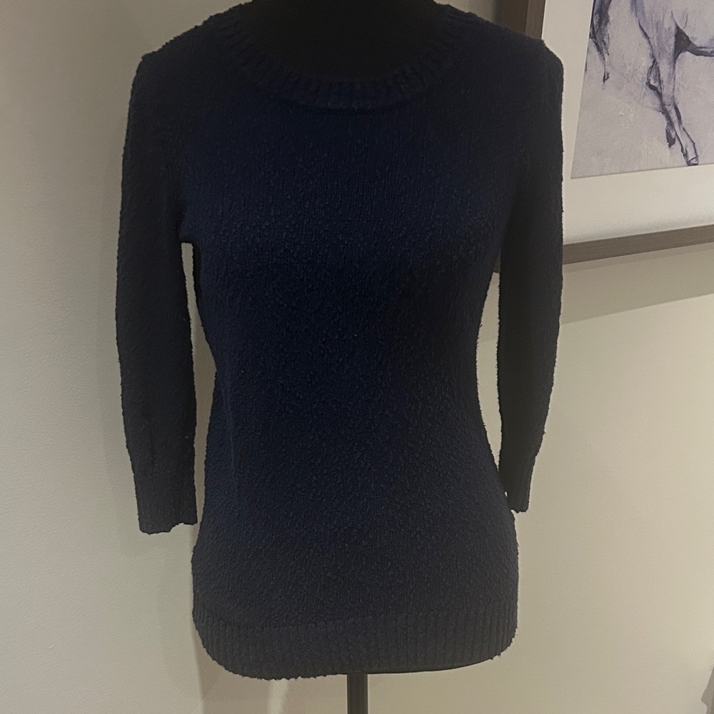 Banana Republic Midnight Blue Crew Neck Sweater